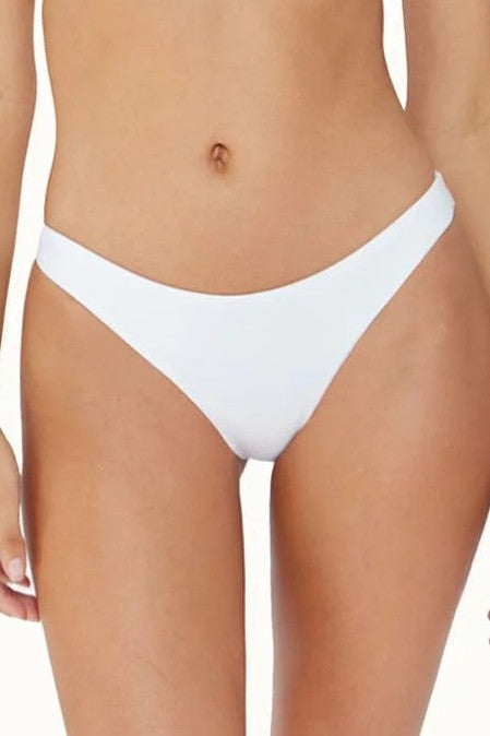 PQ Swim White Sand Basic Ruched Bottoms